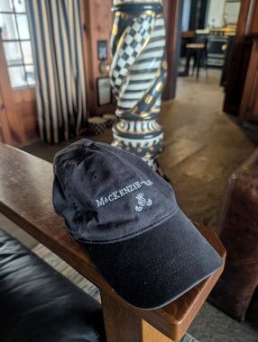 Black Mackenzie-OS Embroidered Baseball Cap